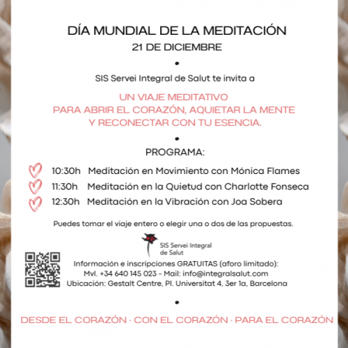 Celebramos el Día Mundial de la Meditación