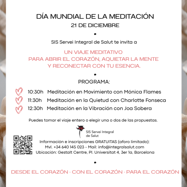 Celebramos el Día Mundial de la Meditación